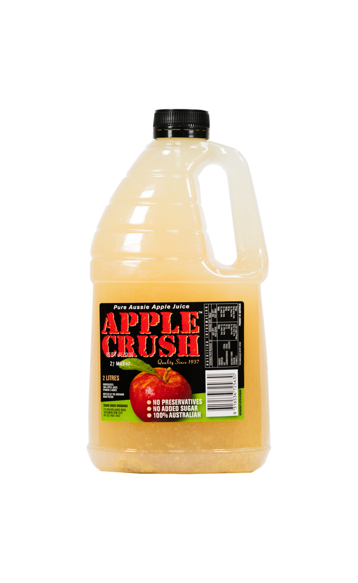 Apple Crush (Cloudy) Juice - Juice - Cedar Creek - Dairy Goodness